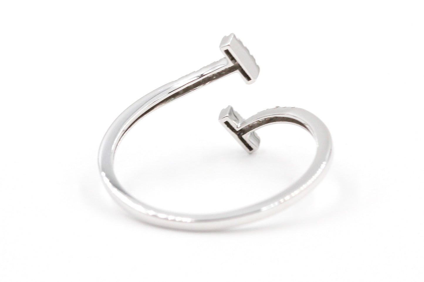 Diamond Bypass T Ring