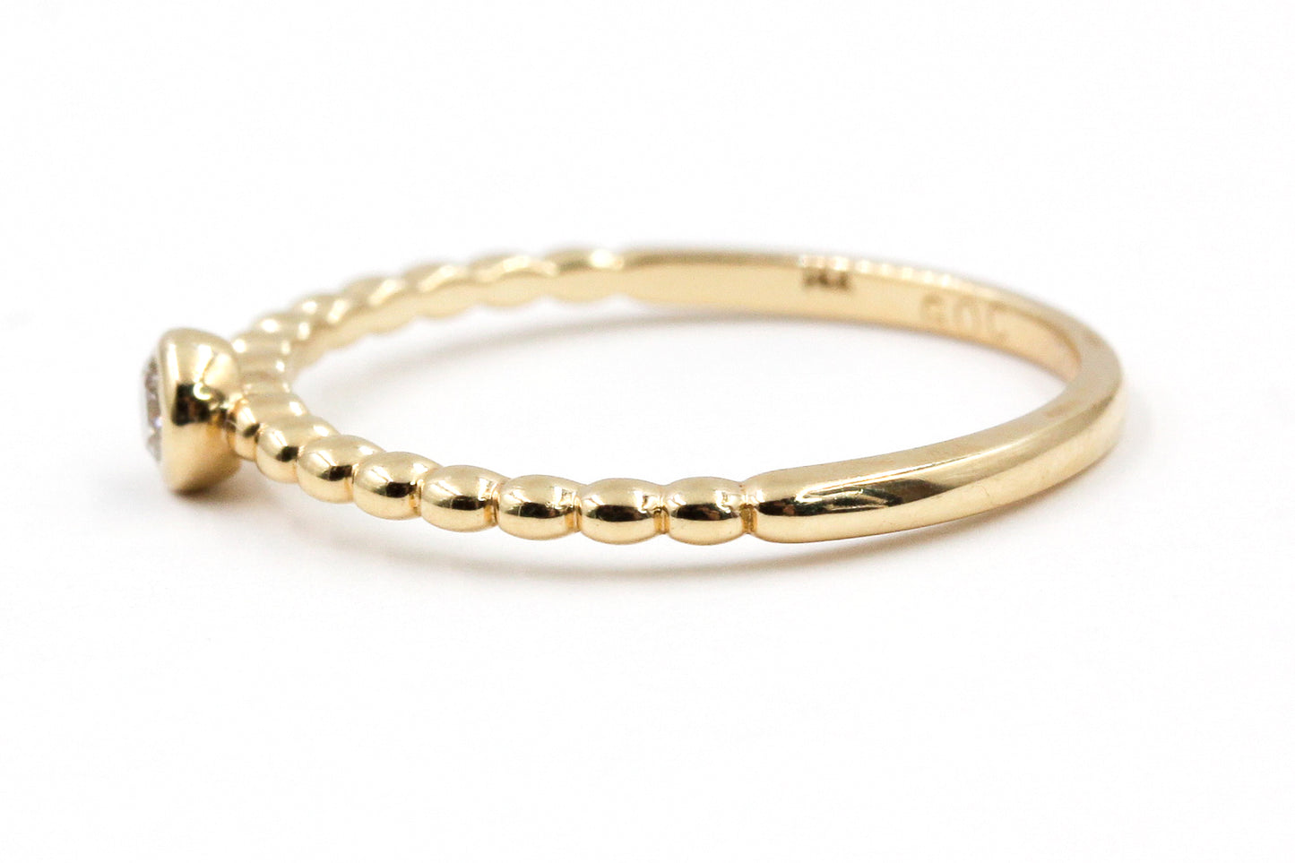 Solitaire Stackable Ring