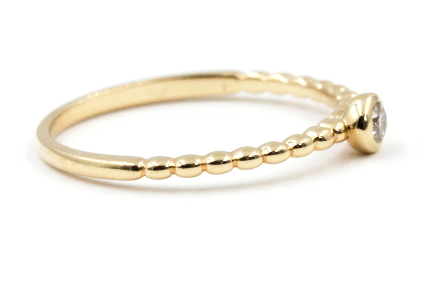 Solitaire Stackable Ring