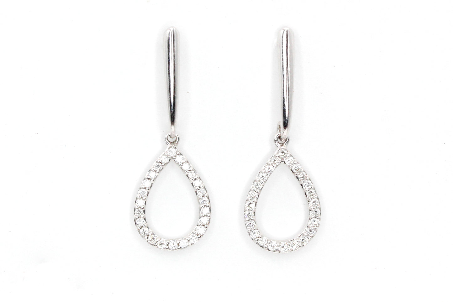 Diamond Teardrop Earrings