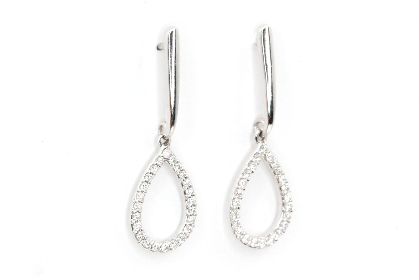 Diamond Teardrop Earrings