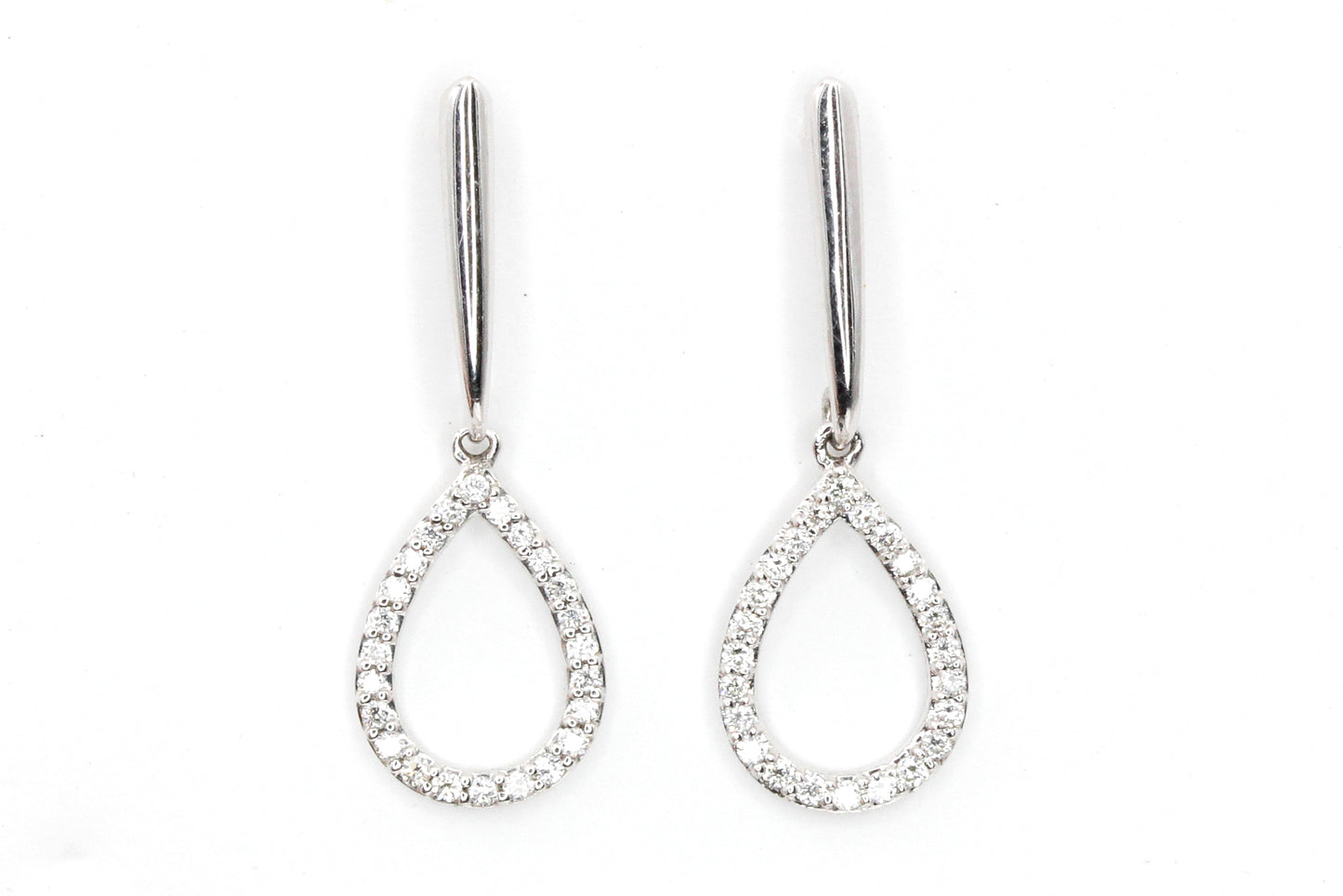 Diamond Teardrop Earrings