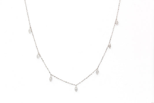 Marquise Drop Necklace