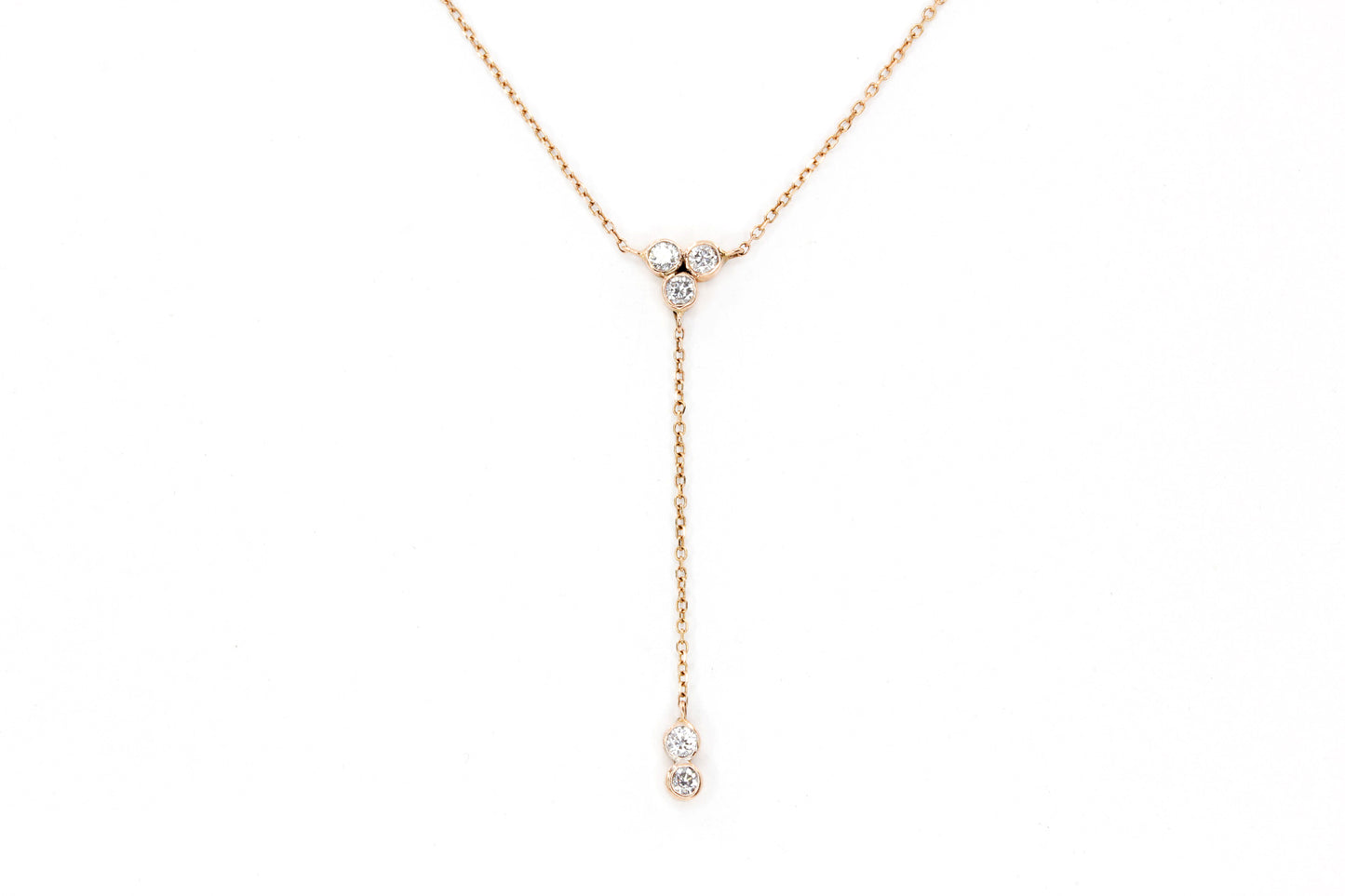 Diamond Lariat Necklace