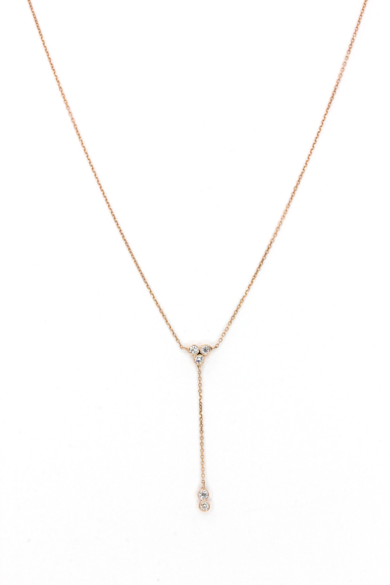 Diamond Lariat Necklace