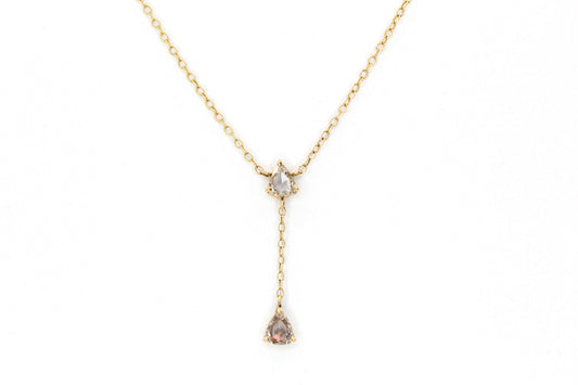 Diamond Lariat Necklace