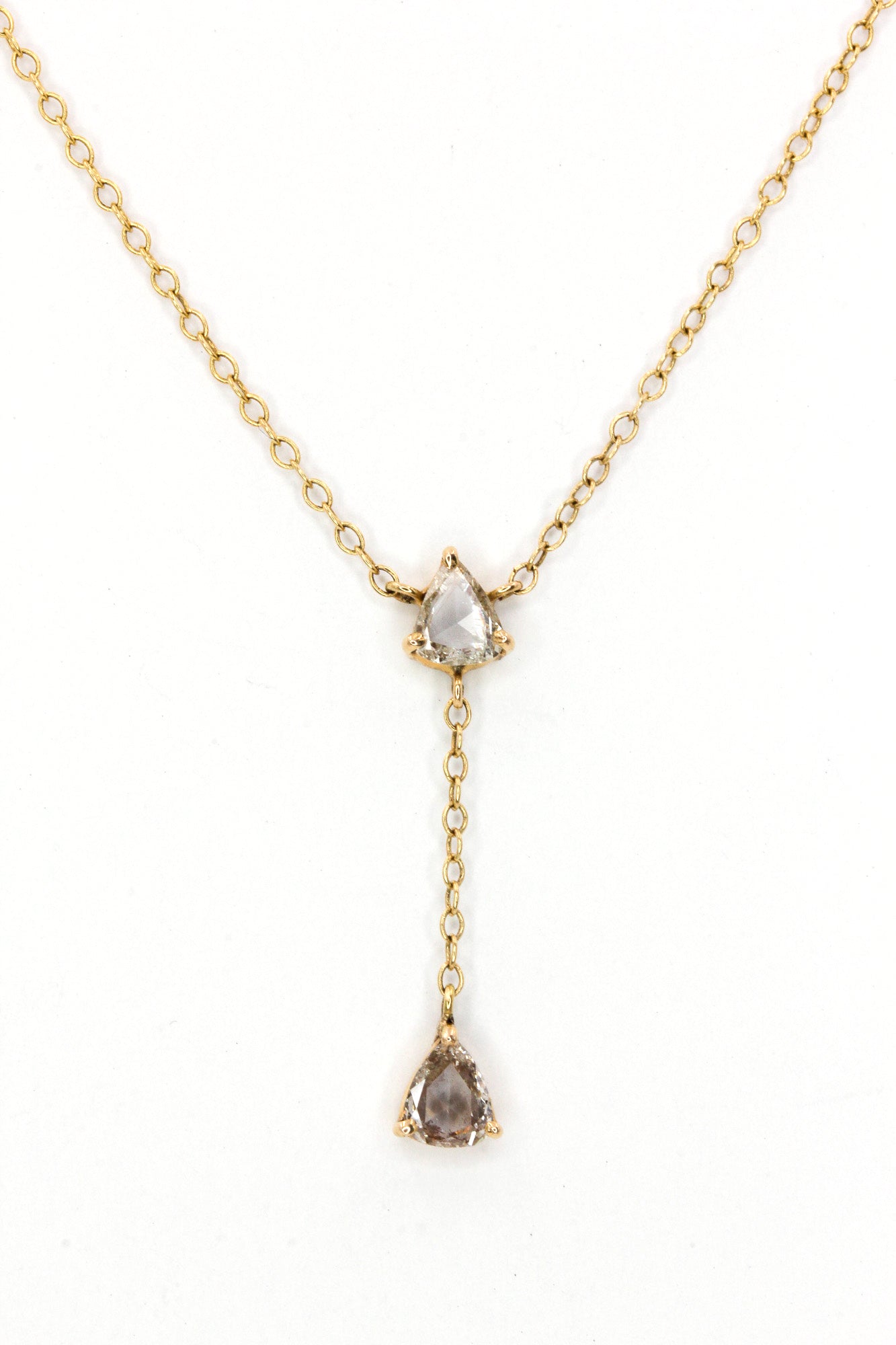 Diamond Lariat Necklace