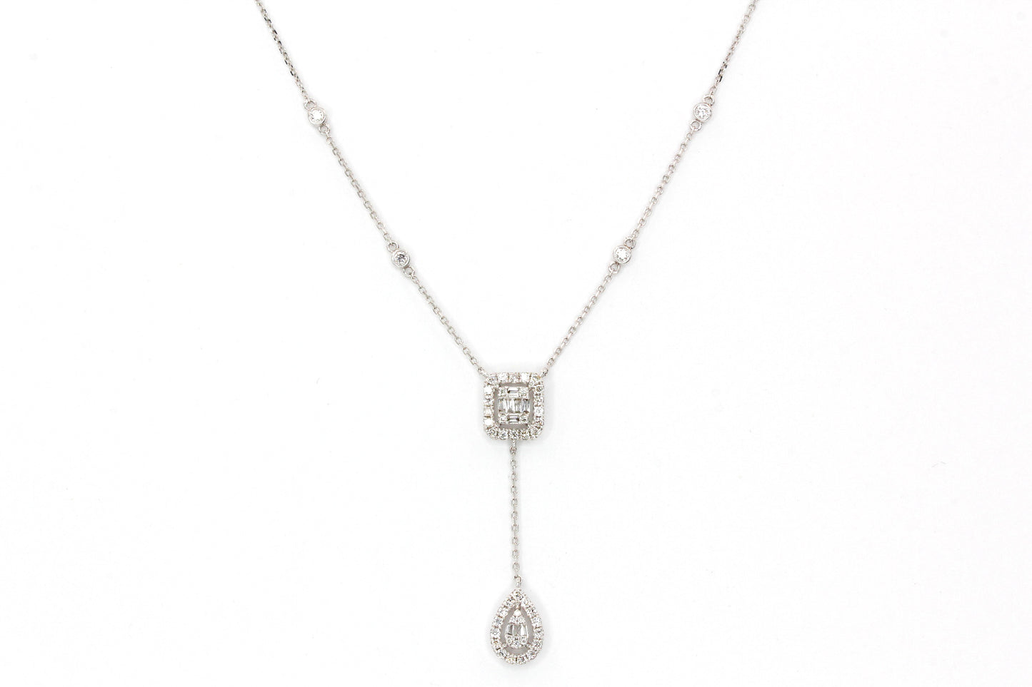 Diamond Drop Necklace