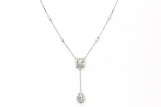 Diamond Drop Necklace