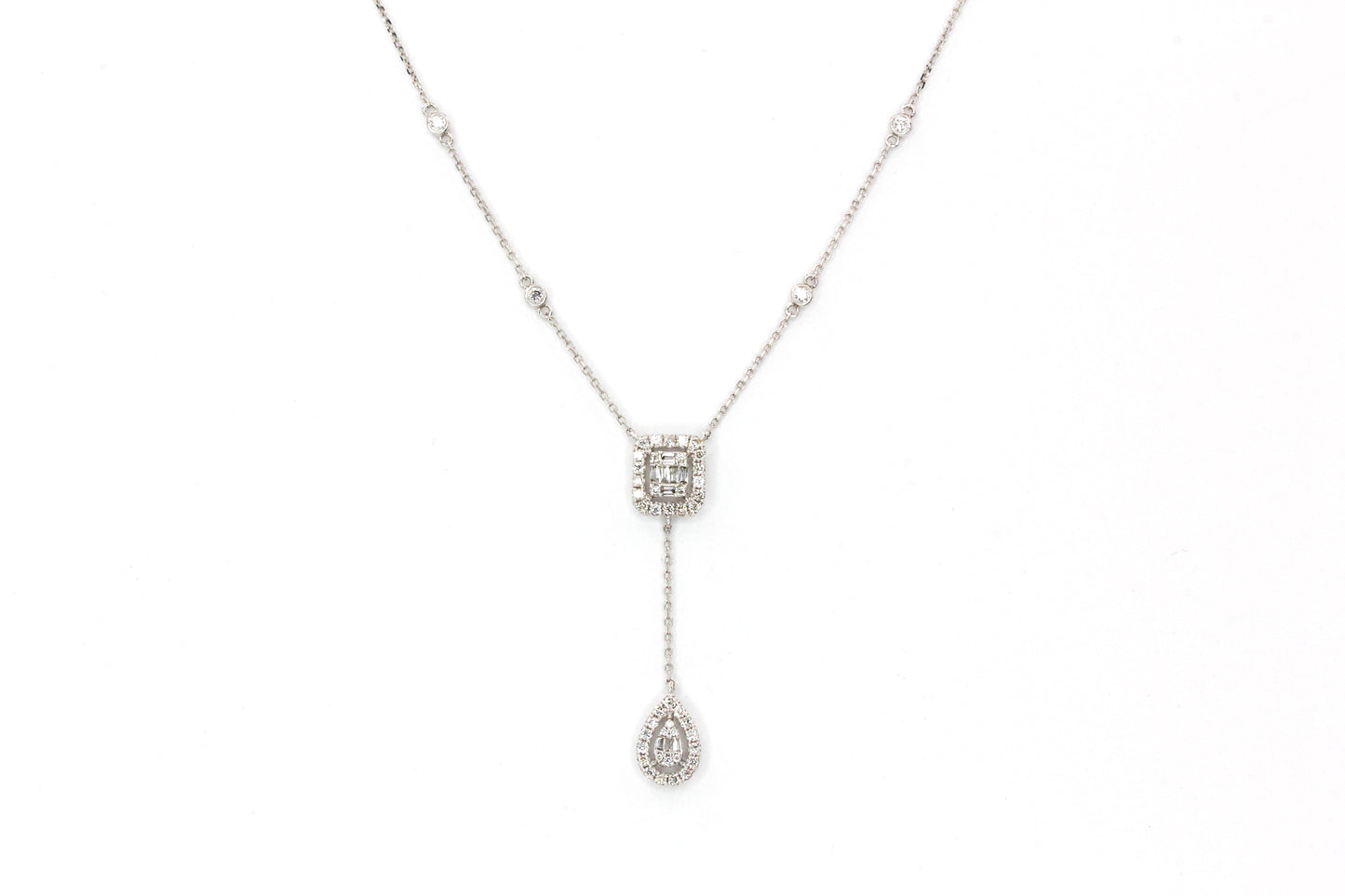 Diamond Drop Necklace