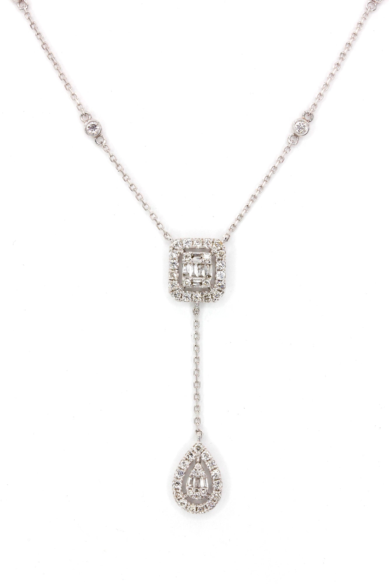 Diamond Drop Necklace