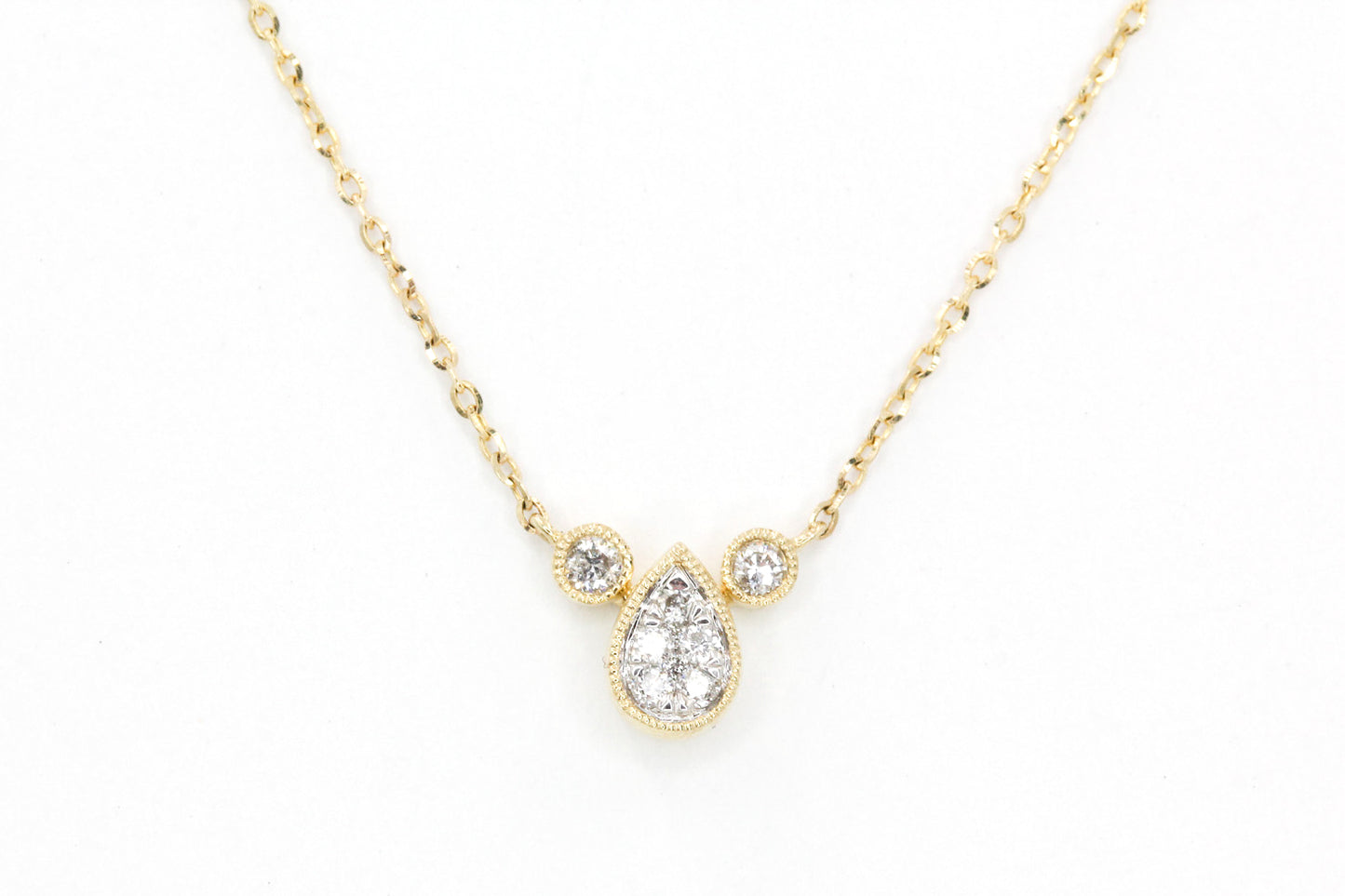 Diamond Teardrop Necklace