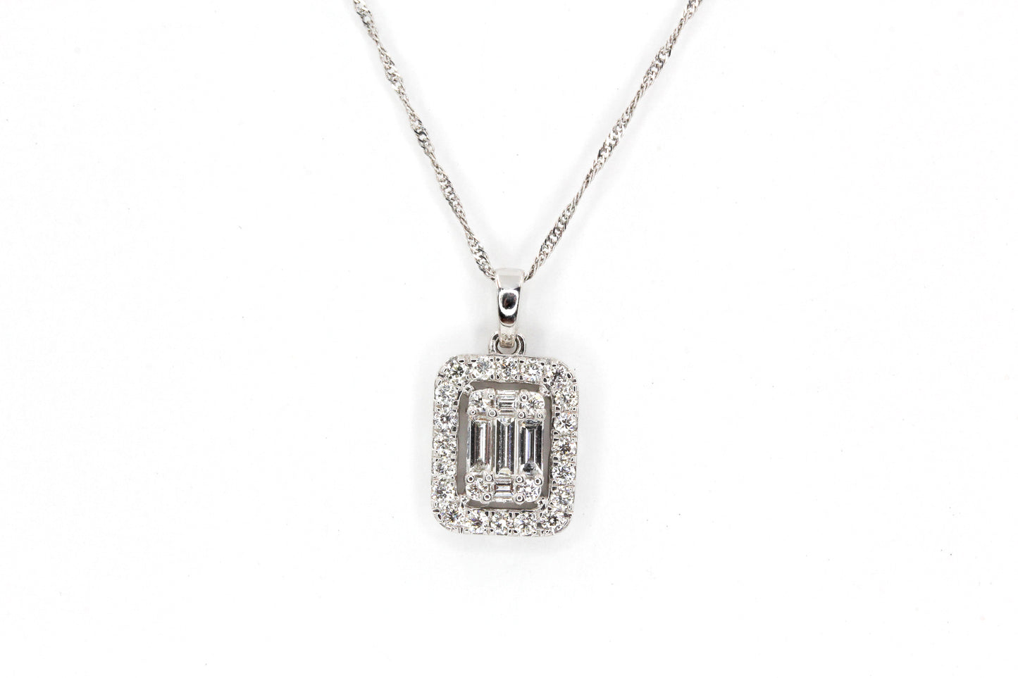 Diamond Pendant-Necklace