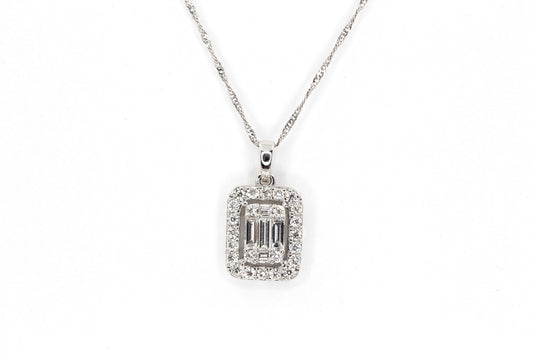 Diamond Pendant-Necklace