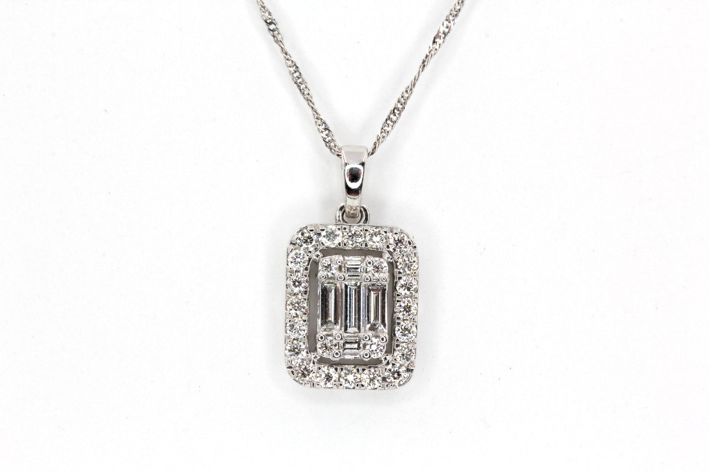 Diamond Pendant-Necklace