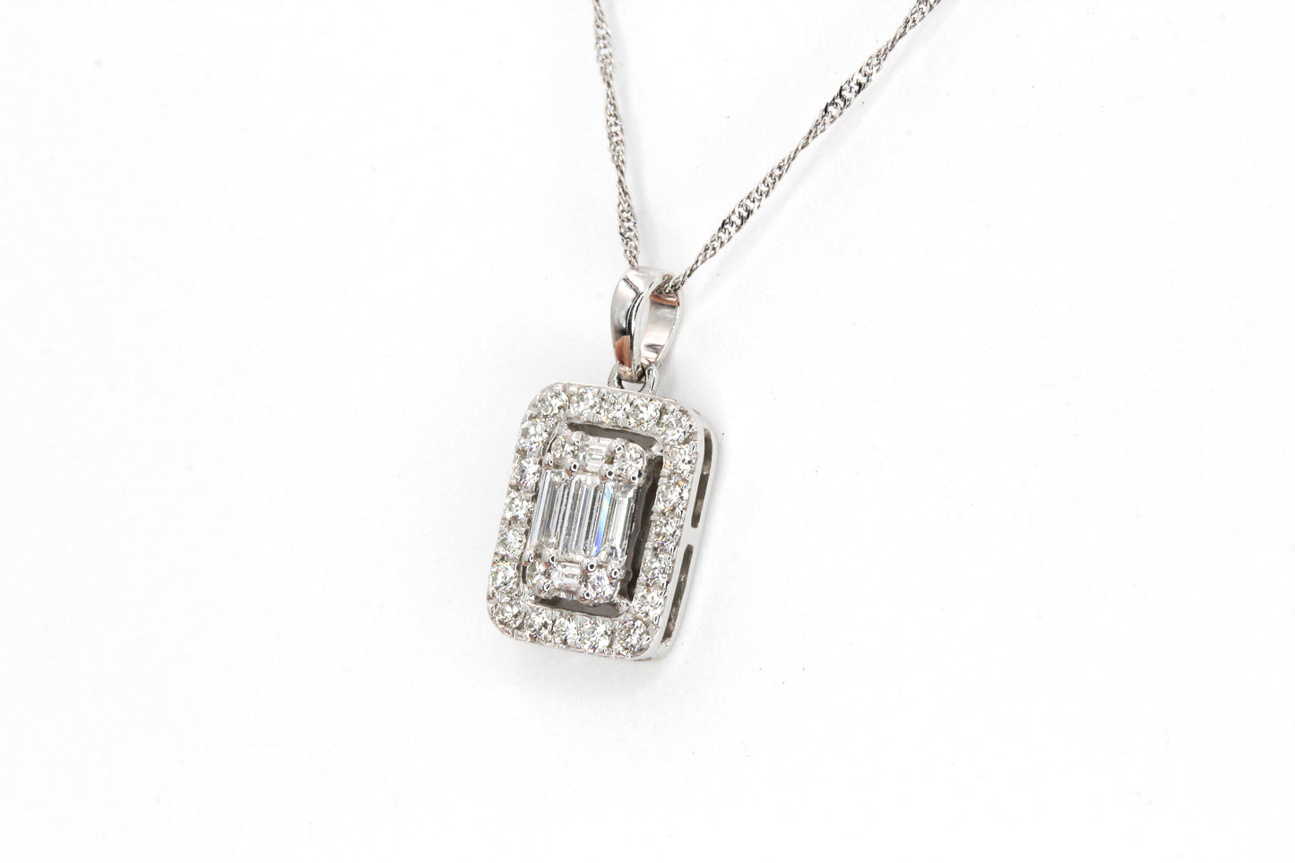 Diamond Pendant-Necklace