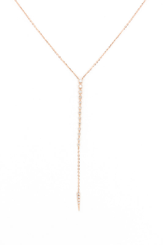 Diamond Lariat Necklace