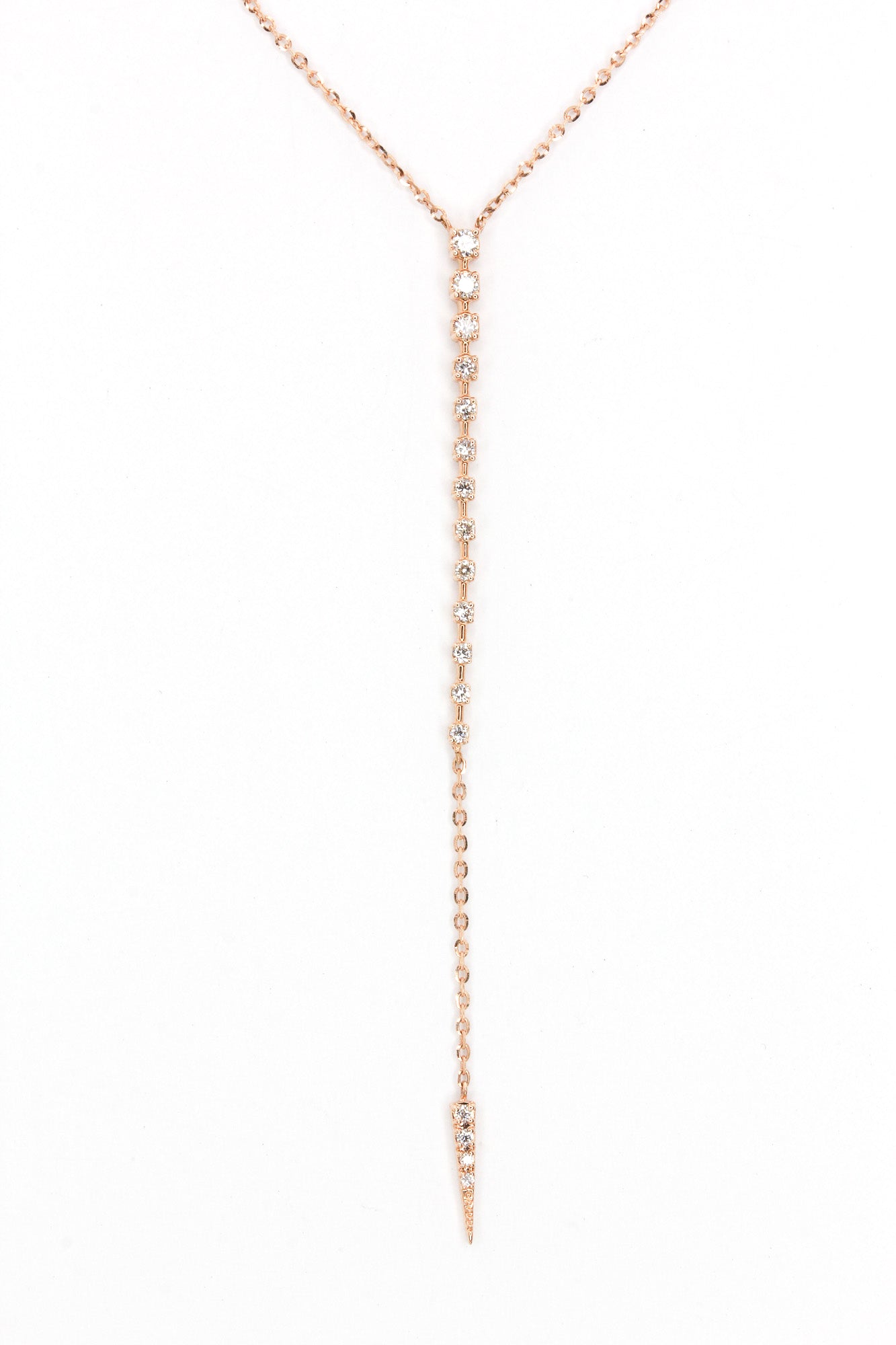 Diamond Lariat Necklace