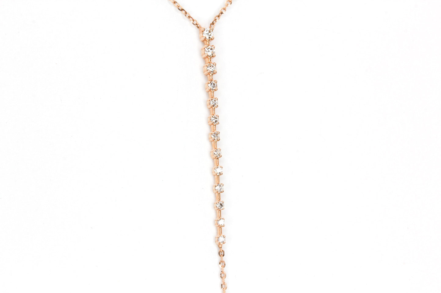 Diamond Lariat Necklace