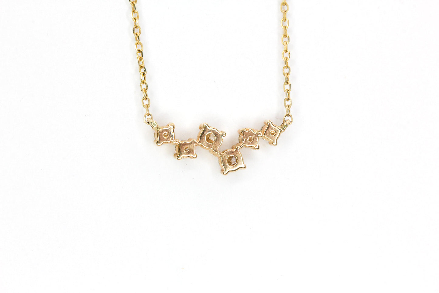 Scattered Diamond Necklace