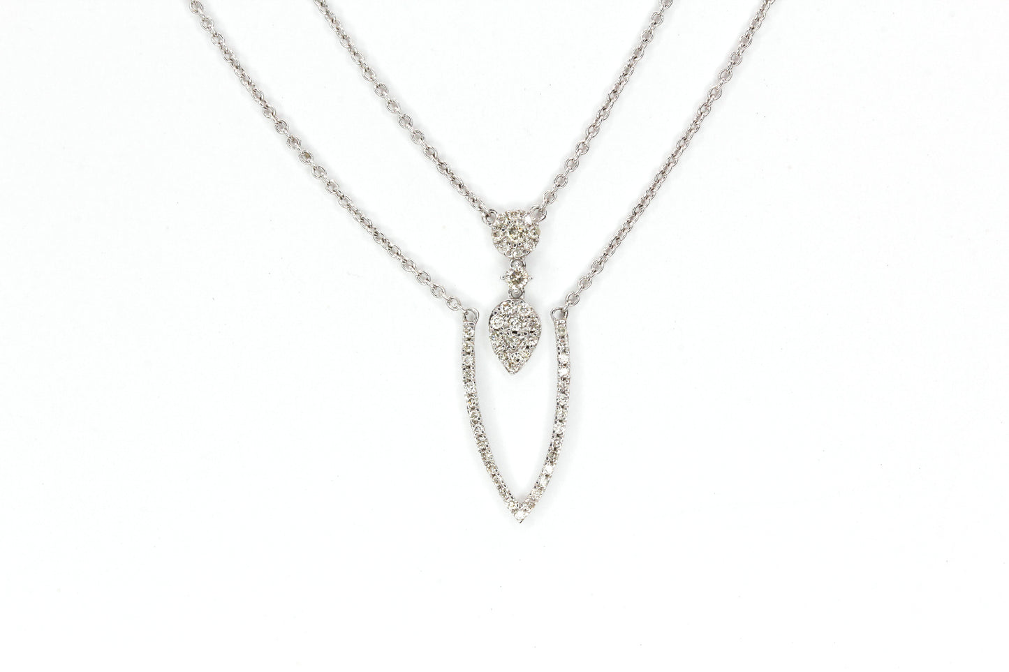 Diamond Layered Necklace