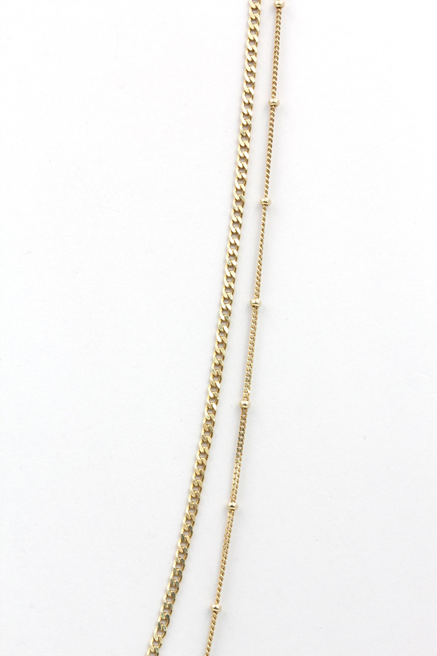 Double Layer Vermeil Necklace