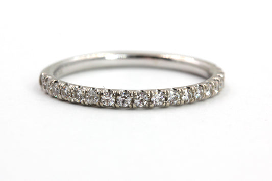 Moissanite Stackable Band