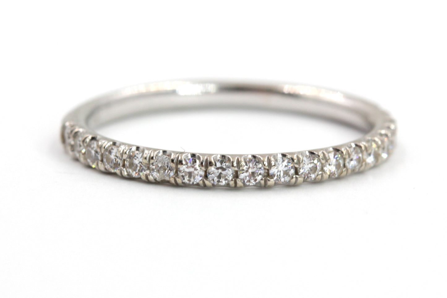 Moissanite Stackable Band