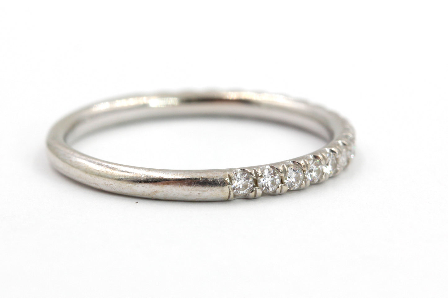 Moissanite Stackable Band