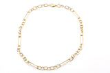 Fancy Link Chain Necklace - 14k Yellow Gold