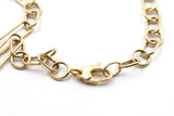 Fancy Link Chain Necklace - 14k Yellow Gold