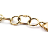 Fancy Link Chain Necklace - 14k Yellow Gold