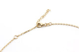 Clover Station Necklace - 14k Yellow Gold