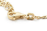 Clover Station Necklace - 14k Yellow Gold