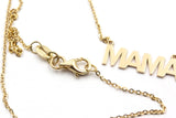 "MAMA" Necklace - 14k Yellow Gold