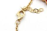 Carnelian Clover Station Bracelet - 14K Yellow Gold