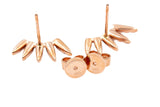 Diamond Arc Earrings - 14k Rose Gold - 0.50ctw