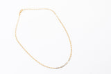 Gold Paperclip Chain Necklace - 10k Yellow Gold