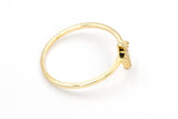 Diamond Cross Ring - 10k Yellow Gold - 0.050ctw