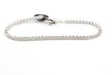 Diamond Tennis Bracelet - 14k White Gold - 0.91ctw