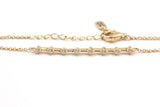 Dainty Diamond Bracelet - 14k Yellow Gold - 0.08ctw