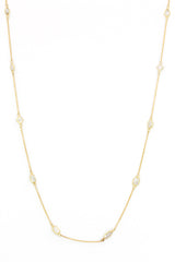Mixed Fancy Cut Diamond Necklace - 14k Yellow Gold - 2.80ctw