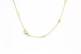 Mixed Fancy Cut Diamond Necklace - 14k Yellow Gold - 2.80ctw