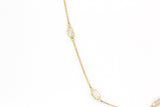Mixed Fancy Cut Diamond Necklace - 14k Yellow Gold - 2.80ctw