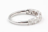 Pear Diamond Band Ring - 14k White Gold - 0.63ctw