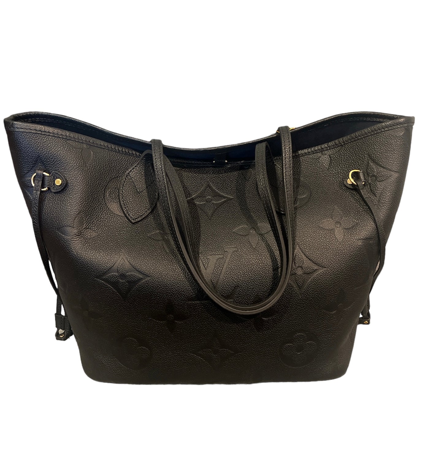 Louis Vuitton Black Empreinte Neverfull MM