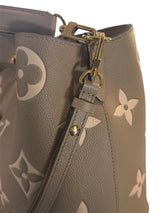 Louis Vuitton Empreinte Monogram Giant Neonoe MM Tourterelle Cream