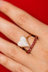 Ruby Eternity Band Ring - 14k Yellow Gold - 1.75ctw