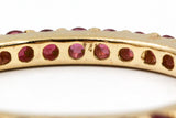 Ruby Eternity Band Ring - 14k Yellow Gold - 1.75ctw