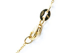 Sapphire Heart Necklace - 14k Yellow Gold - 0.80ctw